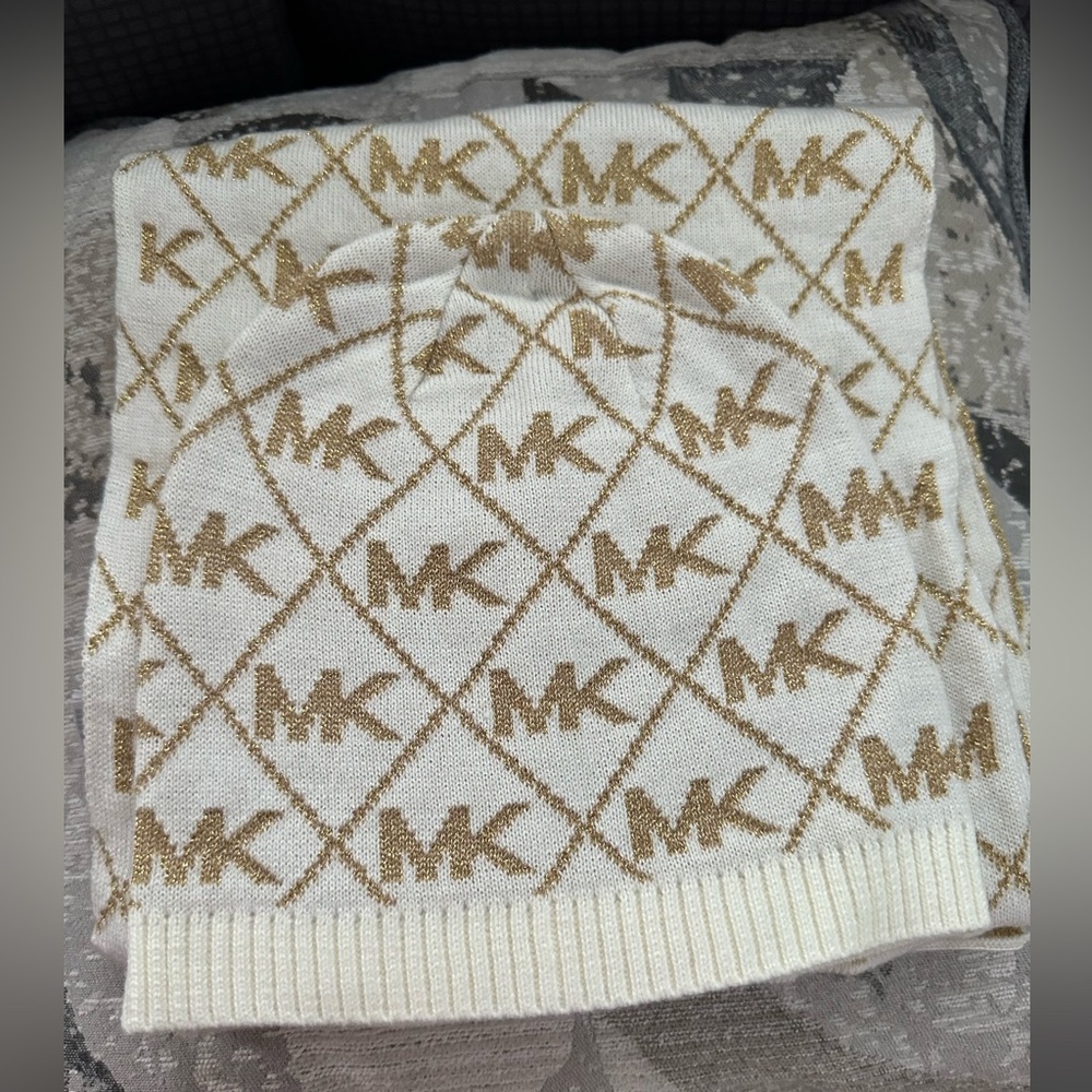 MK Scarf and Hat